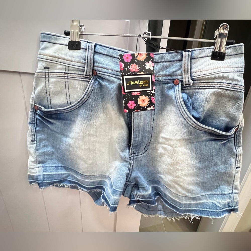 Light Blue Women's Jean Shorts